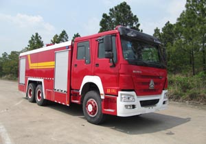 汉江牌HXF5320GXFPM160/HW型泡沫消防车